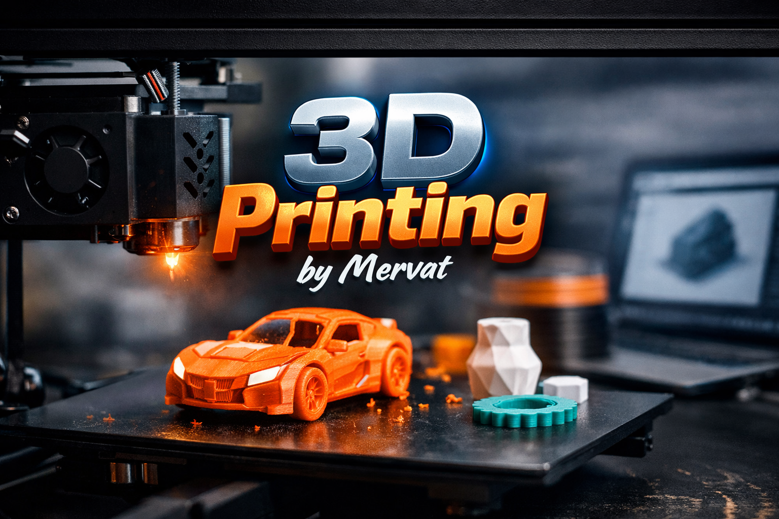 3D printed objects showcasing our printing quality and precision